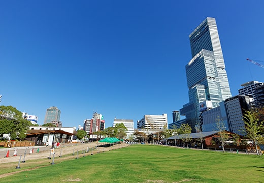 大阪市天王寺区周辺の風景